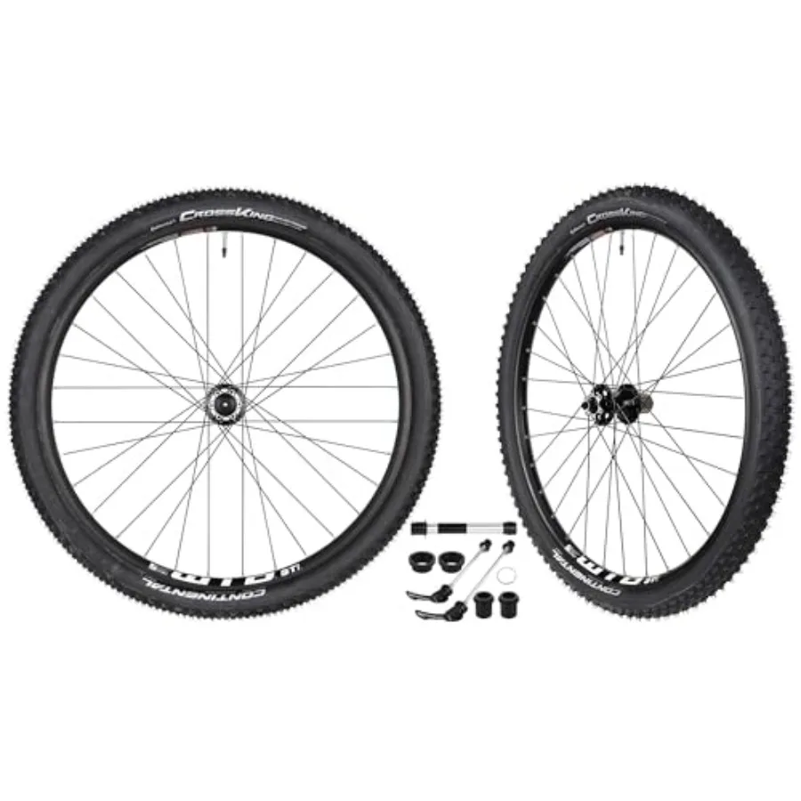 WTB ST i25 Mountain Bike Bicycle Novatec Hub with Tires Wheelset 11 Speed Tubeless Ready 27.5" - Front: Quick Release, 15x100mm
WTB ST i25 Mountain Bike Bicycle Novatec Hub with Tires Wheelset 11 Speed Tubeless Ready 27.5" - Front: Quick Release, 15x100mm
