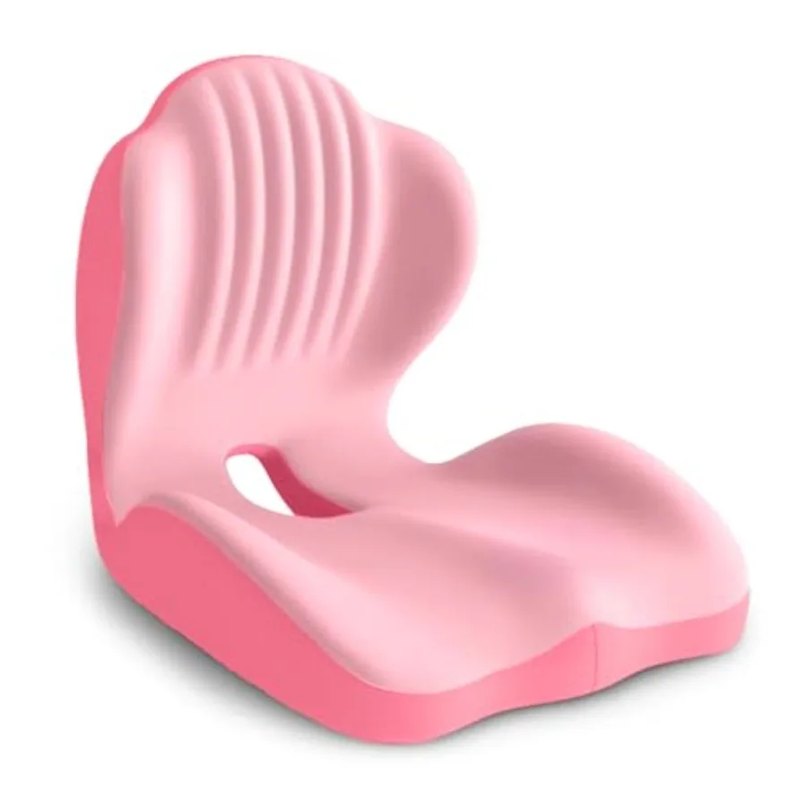 Ergonomic Seat Cushion, Office Chair Seat Cushions with L-Shaped Integrated Design, Memory Foam Orthopedic Cushion with Coccyx
Ergonomic Seat Cushion, Office Chair Seat Cushions with L-Shaped Integrated Design, Memory Foam Orthopedic Cushion with Coccyx