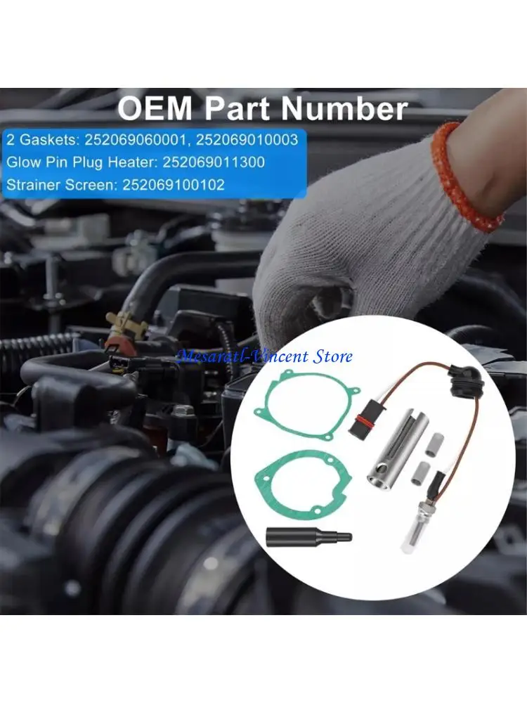 A70F Glow Plug Maintenance For 12V 2KW Camping Heaters Ceramic Material Reliable
A70F Glow Plug Maintenance For 12V 2KW Camping Heaters Ceramic Material Reliable