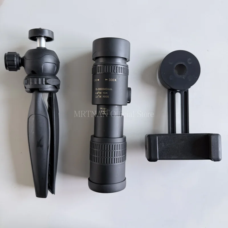 Metal Powerful 10-300x40 Monocular Telescope Long Range Portable High Quality Professional Telescope Binoculars for Camping
Metal Powerful 10-300x40 Monocular Telescope Long Range Portable High Quality Professional Telescope Binoculars for Camping
