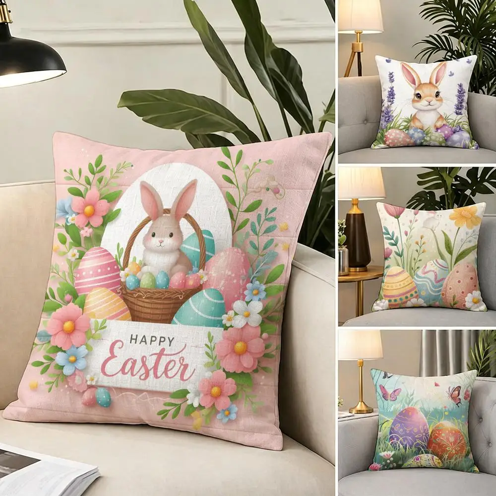 E-Easter eggs Cushion Cover fabric soft furnishing,Pillowcase, cushion cover, sofa pillow, home decoration
E-Easter eggs Cushion Cover fabric soft furnishing,Pillowcase, cushion cover, sofa pillow, home decoration