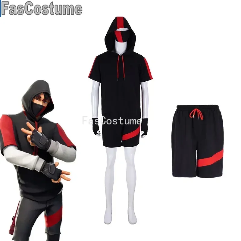 Взрослые дети Fortnit Косплей IKONI EPIC наряд кожа боевая форма костюм одежда униформа аниме игра косплей Хэллоуин вечерние
Взрослые дети Fortnit Косплей IKONI EPIC наряд кожа боевая форма костюм одежда униформа аниме игра косплей Хэллоуин вечерние