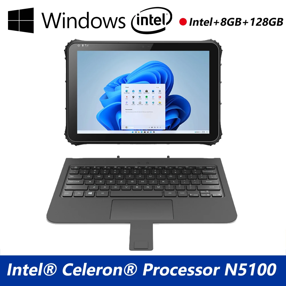 Rugged Tablet 12.2 inch Industrial Tablet PC Windows 11 Sunlight Readable Waterproof Tablet Bluetooth 4G WiFi GPS Keyboard
Rugged Tablet 12.2 inch Industrial Tablet PC Windows 11 Sunlight Readable Waterproof Tablet Bluetooth 4G WiFi GPS Keyboard