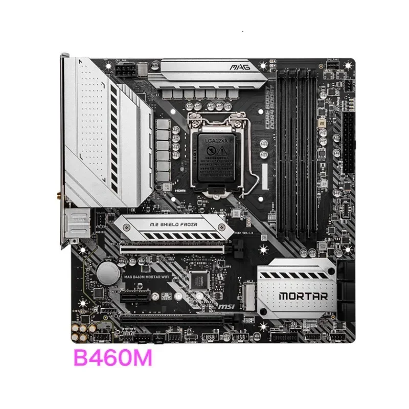 Suitable For MSI MAG B460M MORTAR WIFI Motherboard LGA 1200 DDR4 Micro ATX B460 Mainboard 100% Tested OK Fully Work
Suitable For MSI MAG B460M MORTAR WIFI Motherboard LGA 1200 DDR4 Micro ATX B460 Mainboard 100% Tested OK Fully Work