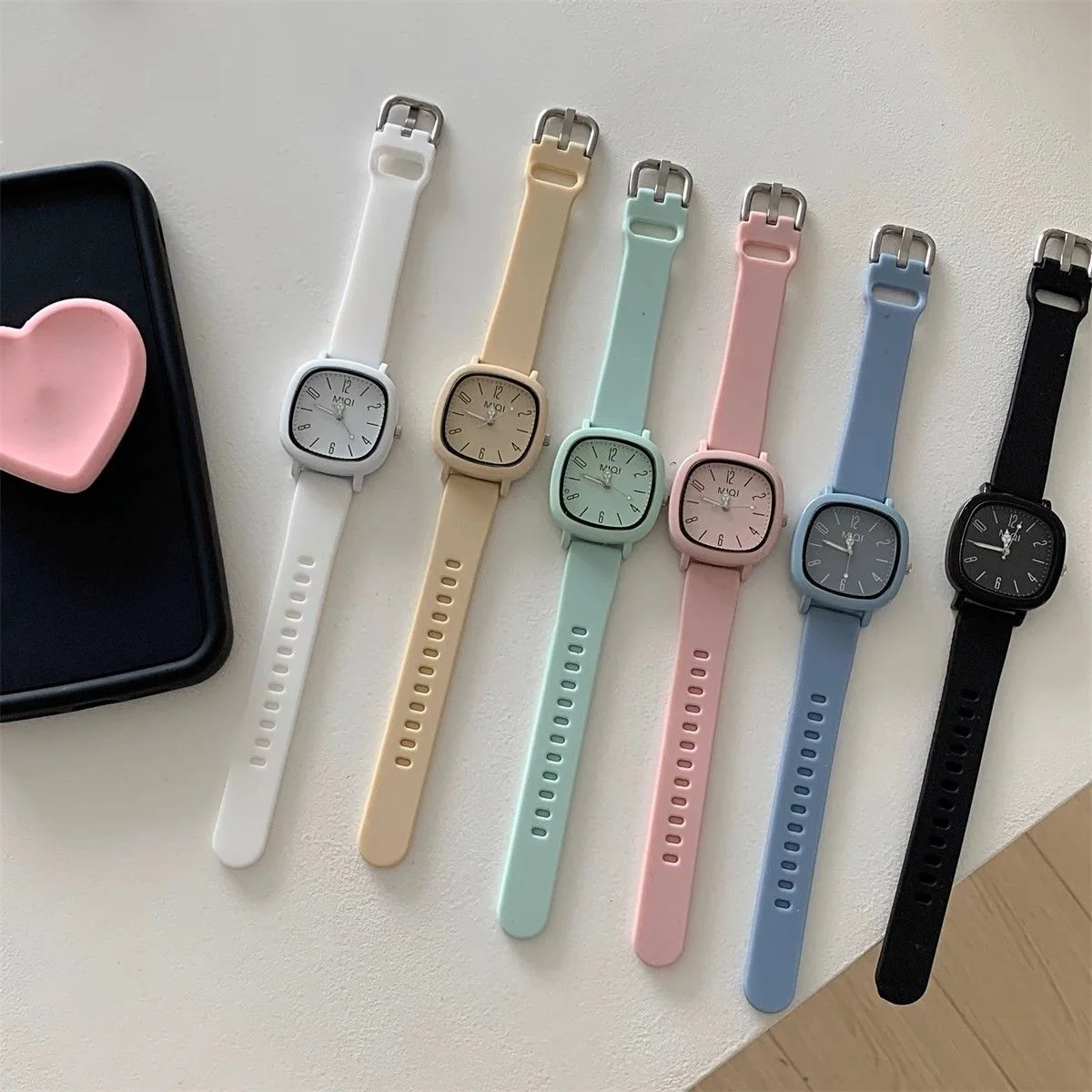 Korean Style Women Watch Student Simple Wristwatch For High School Middle School Exam Waterproof Casual Ladies Clock Reloj Mujer
Korean Style Women Watch Student Simple Wristwatch For High School Middle School Exam Waterproof Casual Ladies Clock Reloj Mujer