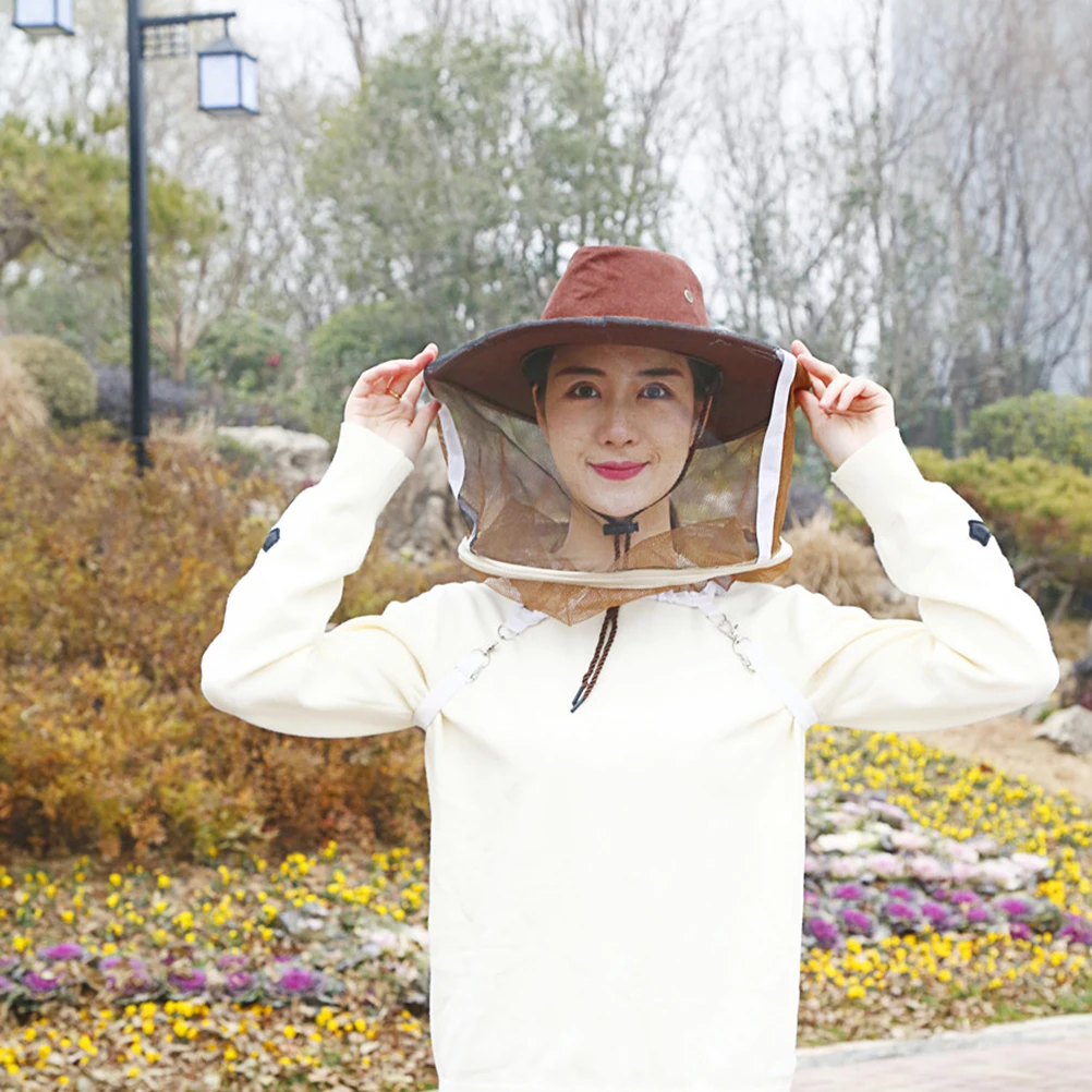3pcs Bee Hat Face Protector Beekeeping Veil Full Face Neck Cover Hat With Gloves Protective Anti Bee Mosquito Net Cap
3pcs Bee Hat Face Protector Beekeeping Veil Full Face Neck Cover Hat With Gloves Protective Anti Bee Mosquito Net Cap