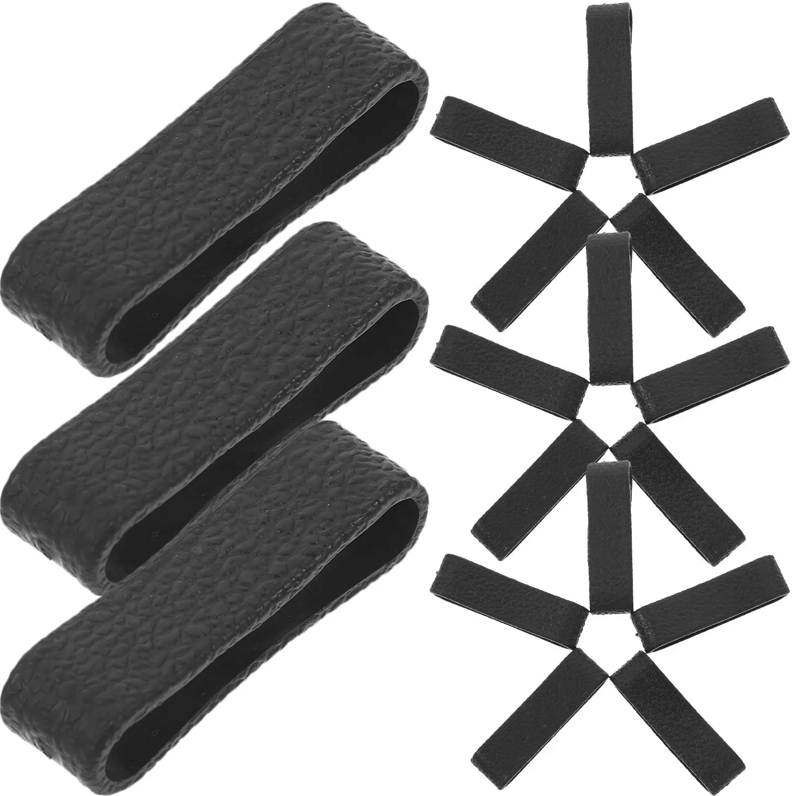 30 Pcs Belt Loops Pu Keepers Durable Strap Retainers For Backpack Webbing Mens Belts Accessories Outdoor Fixing Hoops Practical
30 Pcs Belt Loops Pu Keepers Durable Strap Retainers For Backpack Webbing Mens Belts Accessories Outdoor Fixing Hoops Practical