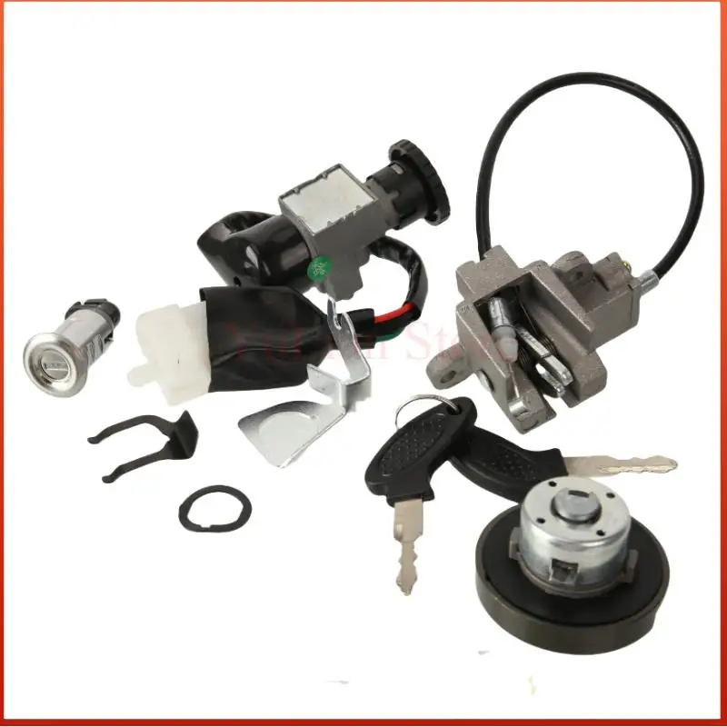 NEW Motorcycle Parts GY6 Ignition Switch Locks Sets for 50cc 125cc 150cc Motor Bike
NEW Motorcycle Parts GY6 Ignition Switch Locks Sets for 50cc 125cc 150cc Motor Bike