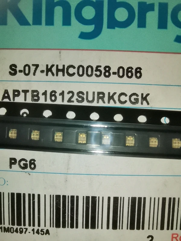 50 шт./APTB1612SURKCGK 0603 красный и зеленый двухцветный светодиодный индикатор высокой яркости
50 шт./APTB1612SURKCGK 0603 красный и зеленый двухцветный светодиодный индикатор высокой яркости
