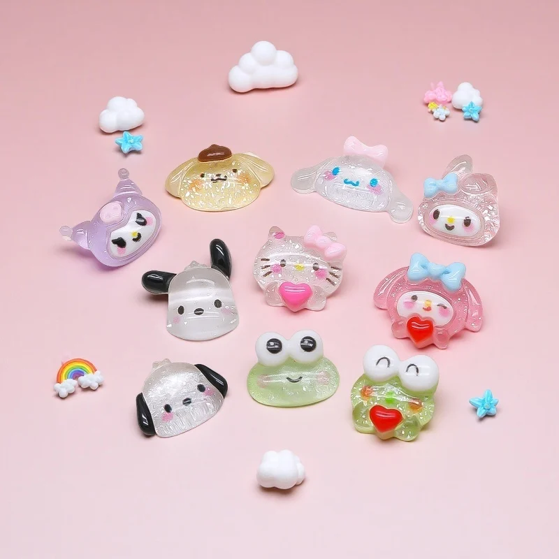 Набор подвесок для ногтей, 50 шт., большой 3D-декор из смолы Kuromi & Pochacco для жирного дизайна ногтей Kawaii
Набор подвесок для ногтей, 50 шт., большой 3D-декор из смолы Kuromi & Pochacco для жирного дизайна ногтей Kawaii