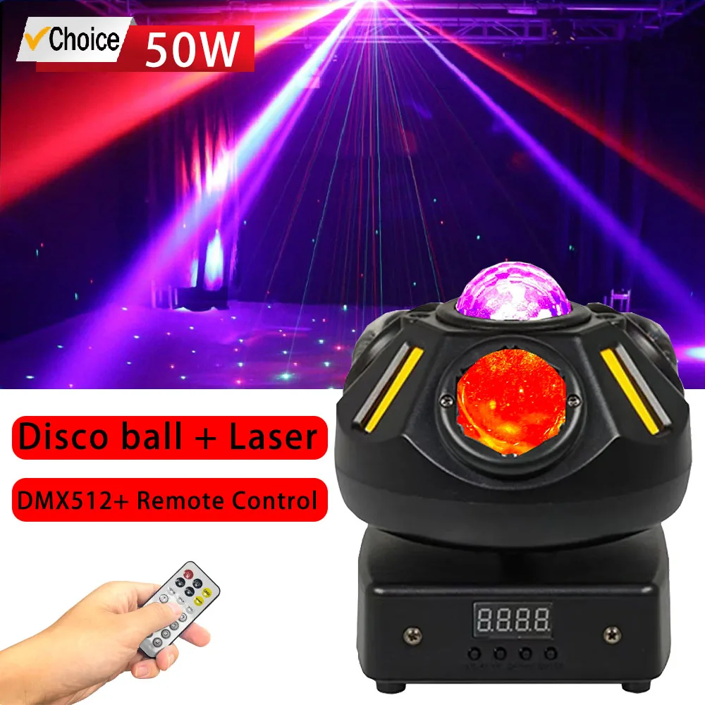 50 Вт 3-в-1 стробоскопический сценический DJ Light Disco Magic Ball Light Красный и зеленый лазерный пульт дистанционного управления DMX512 Audience Atmosphere Ligh
50 Вт 3-в-1 стробоскопический сценический DJ Light Disco Magic Ball Light Красный и зеленый лазерный пульт дистанционного управления DMX512 Audience Atmosphere Ligh