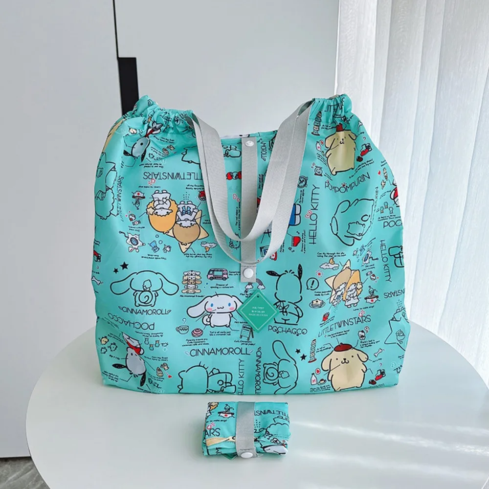 Cute Cinnamoroll Cartoon Eco Shopping Bag Large Capacity Foldable Ultra Light Scratch Resistant Pouch for Shopping Travel Use
Cute Cinnamoroll Cartoon Eco Shopping Bag Large Capacity Foldable Ultra Light Scratch Resistant Pouch for Shopping Travel Use