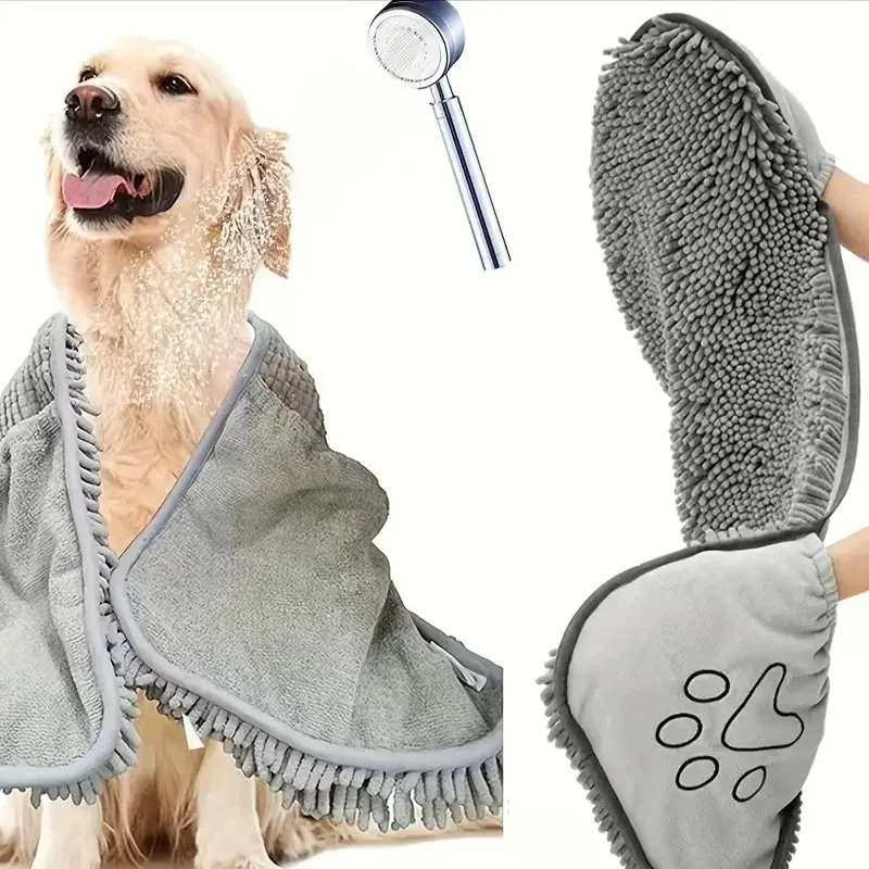 1pc Super Absorbent Pet Bath Towel Quick-drying Cat Towels Convenient Soft Bath Robe Dry Pet Cleaning Washcloth Dog Accessories
1pc Super Absorbent Pet Bath Towel Quick-drying Cat Towels Convenient Soft Bath Robe Dry Pet Cleaning Washcloth Dog Accessories