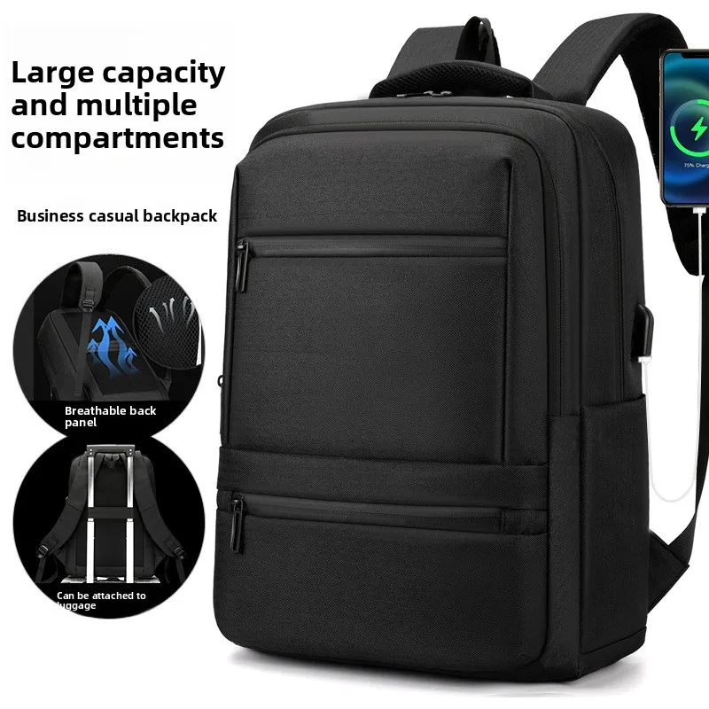 Europe and the United States new business backpack large-capacity multifunctional usb computer bag travel and leisure backpack.
Europe and the United States new business backpack large-capacity multifunctional usb computer bag travel and leisure backpack.