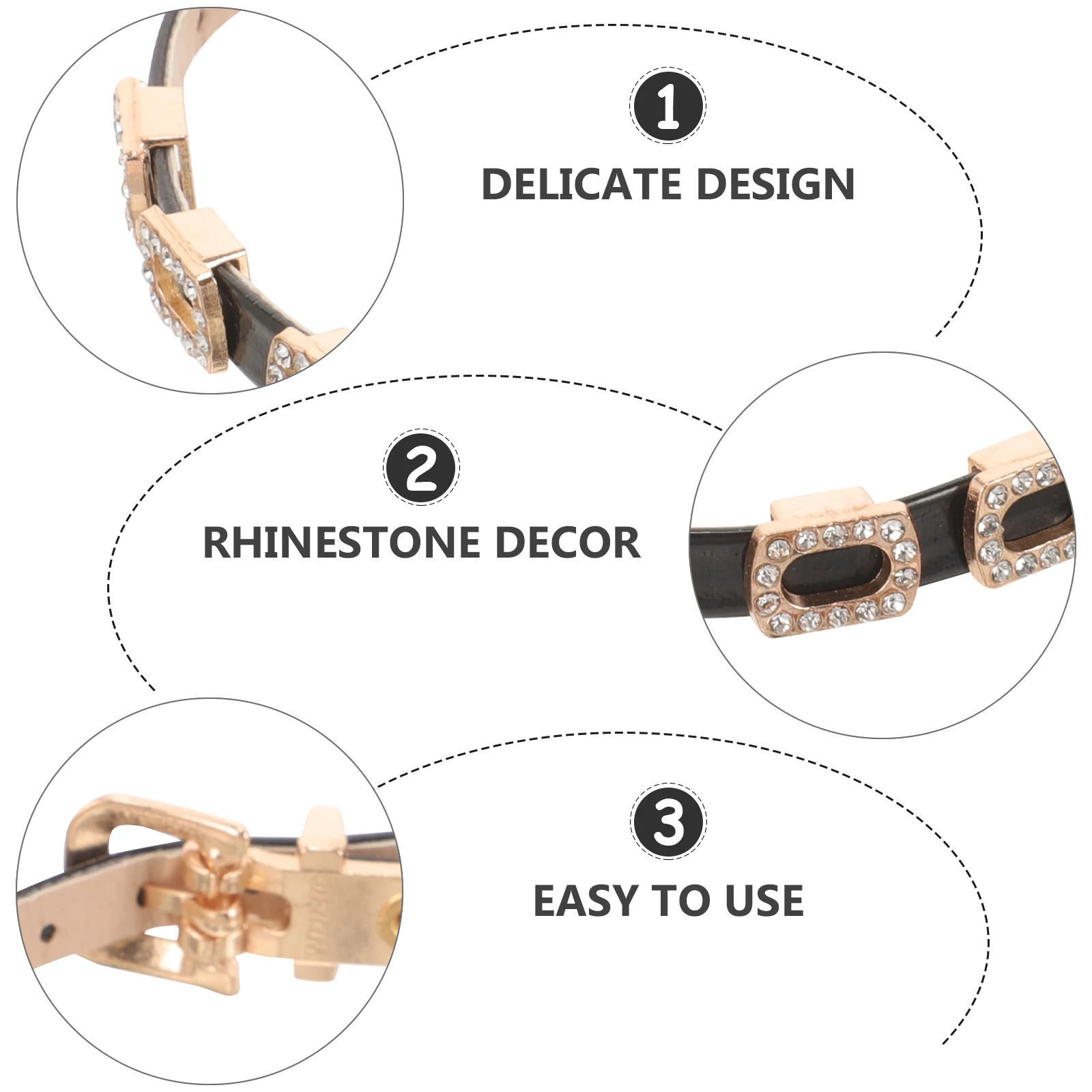 High Heels Anti-Loose Straps Decorative Accessories 1 Pair 0 7CM Black Rhinestone Replacement Ankle Straps for Heels Adjustable
High Heels Anti-Loose Straps Decorative Accessories 1 Pair 0 7CM Black Rhinestone Replacement Ankle Straps for Heels Adjustable