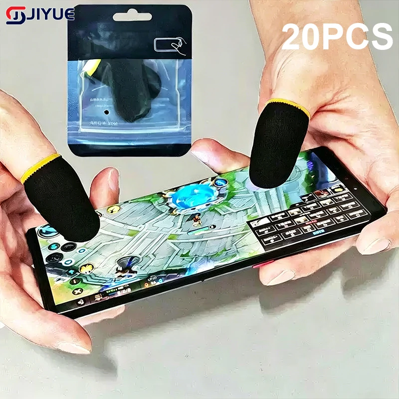 20PCS Finger Cover Game Controller Sweat Proof Non-Scratch Sensitive Touch Screen Gaming Finger Thumb Sleeve Mobile Gloves
20PCS Finger Cover Game Controller Sweat Proof Non-Scratch Sensitive Touch Screen Gaming Finger Thumb Sleeve Mobile Gloves