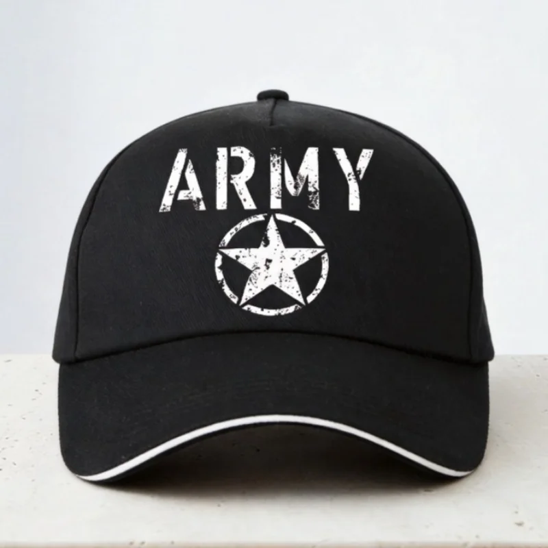 ARMY five pointed star baseball cap Men fashion casual sports caps unisex adjustable snapback hats gorras
ARMY five pointed star baseball cap Men fashion casual sports caps unisex adjustable snapback hats gorras