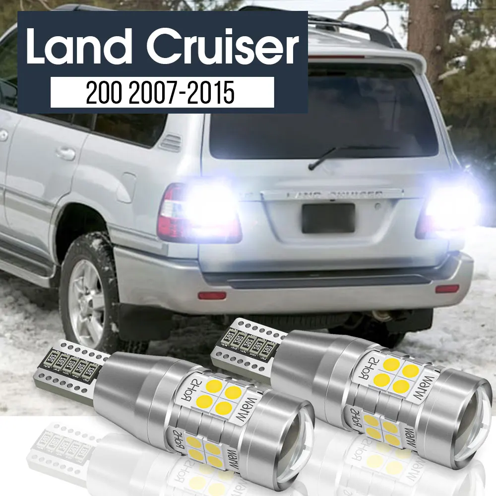 2pcs LED Backup Light Reverse Lamp Blub Canbus Accessories For Toyota Land Cruiser 200 2007-2015 2009 2010 2011 2012 2013 2014
2pcs LED Backup Light Reverse Lamp Blub Canbus Accessories For Toyota Land Cruiser 200 2007-2015 2009 2010 2011 2012 2013 2014