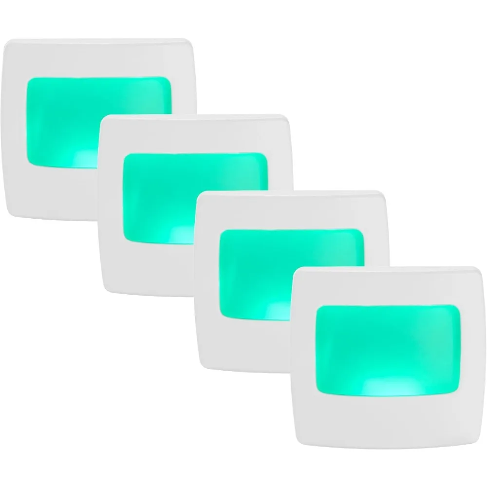 Mini Green Always On LED Night Light Plug in for Bedroom Bathroom Kitchen Nursery Hallway Stair 4 Pack
Mini Green Always On LED Night Light Plug in for Bedroom Bathroom Kitchen Nursery Hallway Stair 4 Pack