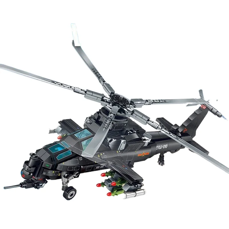 SEMBO Helicopters Fighter Building Blocks Creative Military Utility Airplane Assembly Model Bricks Puzzle Toys for Kids
SEMBO Helicopters Fighter Building Blocks Creative Military Utility Airplane Assembly Model Bricks Puzzle Toys for Kids