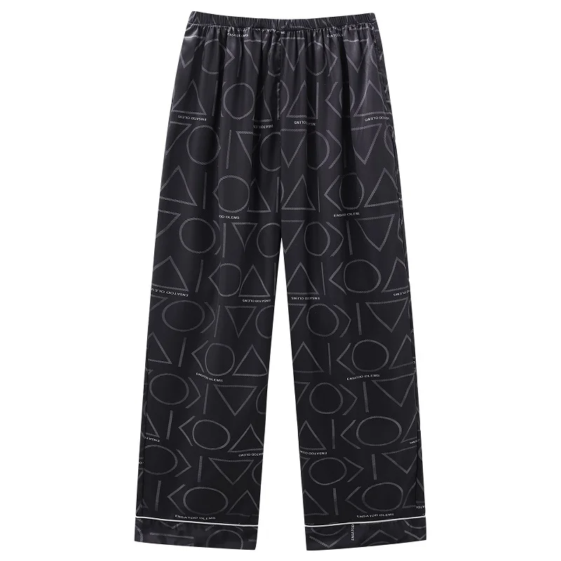 Men's Ice Silk Pyjamas Pants Soft Sleeping Bottoms Nightwear Sleepwear Trousers Casual Loose Hombre Printed Pattern Underwear
Men's Ice Silk Pyjamas Pants Soft Sleeping Bottoms Nightwear Sleepwear Trousers Casual Loose Hombre Printed Pattern Underwear