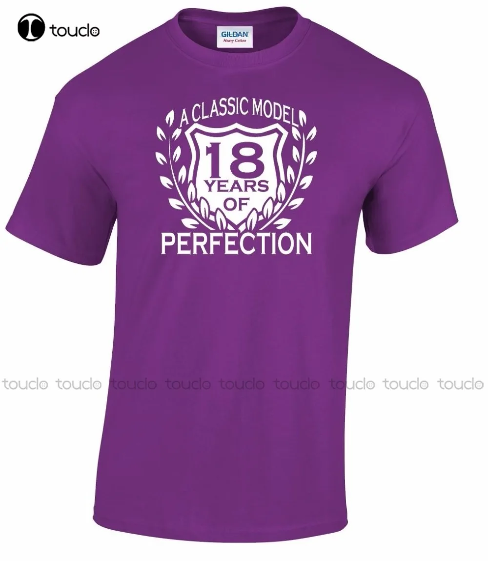 T-Shirt Men Fashion Round Neck Male Natural Cotton Shirt A Classic Model 18 Years Of Perfection Shirt Unisex Women Shirts Xs-5Xl
T-Shirt Men Fashion Round Neck Male Natural Cotton Shirt A Classic Model 18 Years Of Perfection Shirt Unisex Women Shirts Xs-5Xl