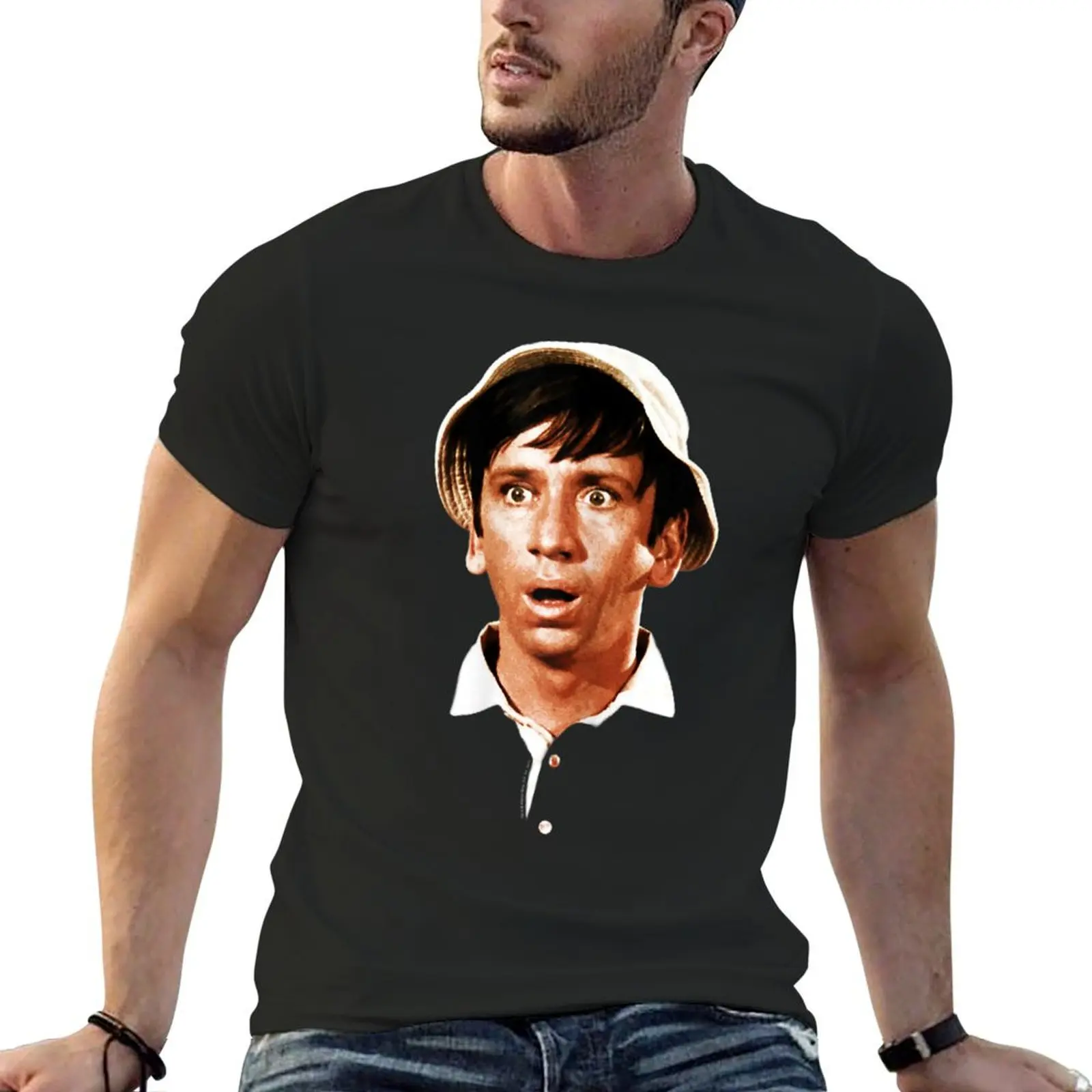 Футболка Gilligan's Island Gilligan с головой, Черная Мужская хлопковая футболка большого размера
Футболка Gilligan's Island Gilligan с головой, Черная Мужская хлопковая футболка большого размера