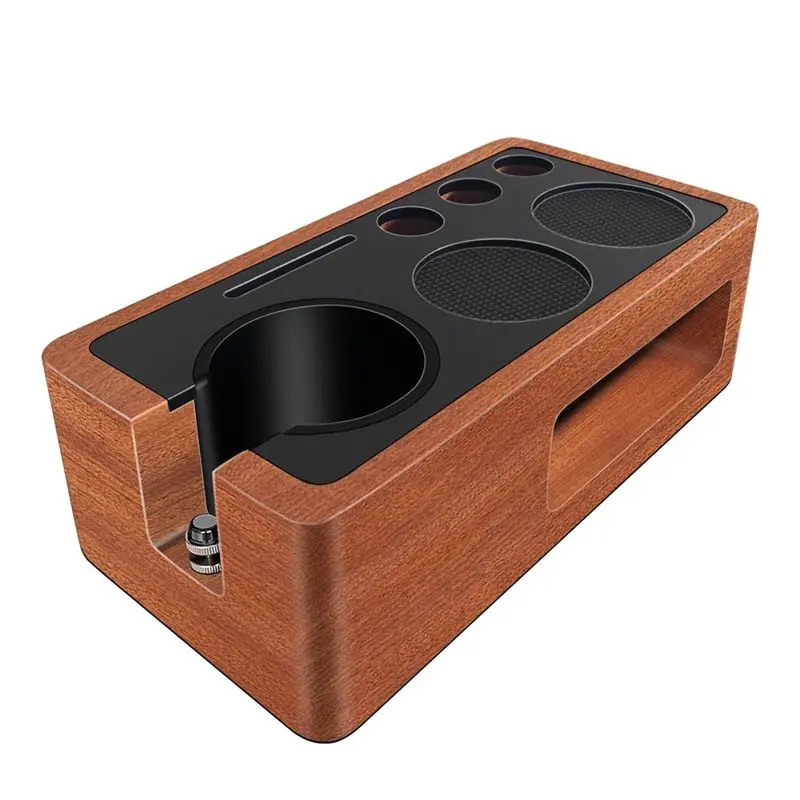 A24F-Espresso Tamping Station,Wood Espresso Accessories Organizer,Espresso Station Fit For Standard Portafilter (51-58Mm)
A24F-Espresso Tamping Station,Wood Espresso Accessories Organizer,Espresso Station Fit For Standard Portafilter (51-58Mm)