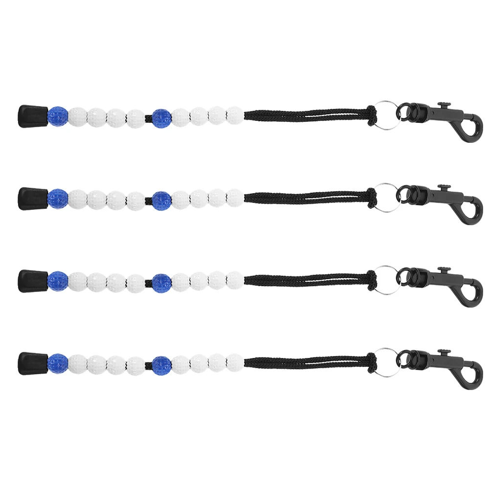 4pcs Score Counter Bead Bracelet Lightweight Weather Resistant Golf Stroke Tracker Portable Scoring Chain For Outdoor Golfing
4pcs Score Counter Bead Bracelet Lightweight Weather Resistant Golf Stroke Tracker Portable Scoring Chain For Outdoor Golfing