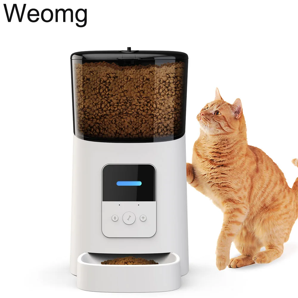 6L WiFi Smart Automatic Pet Feeder APP Control Timing Feeding Voice Record Pet Food Dispenser Bowl For Dogs Cats
6L WiFi Smart Automatic Pet Feeder APP Control Timing Feeding Voice Record Pet Food Dispenser Bowl For Dogs Cats