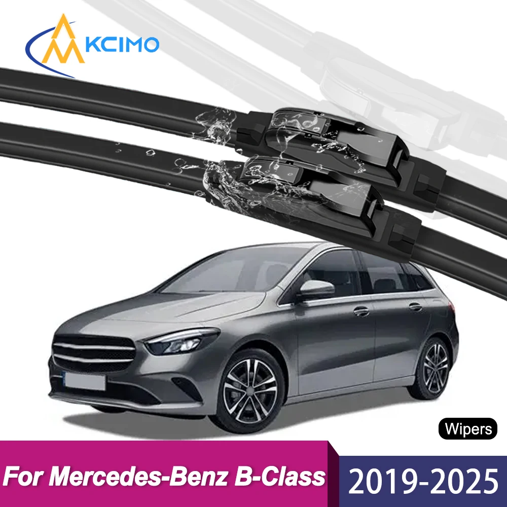 2PCS Wiper Blades for Mercedes-Benz B-Class W247 2019-2025 High Efficiency Low Noise Long Durability
2PCS Wiper Blades for Mercedes-Benz B-Class W247 2019-2025 High Efficiency Low Noise Long Durability