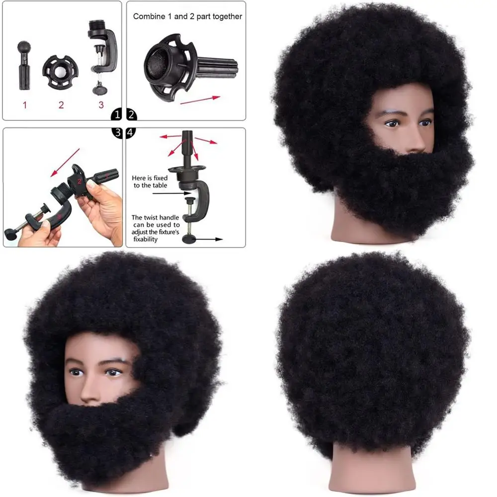 Манекен мужской афроамериканской внешности с 100% натуральными волосами 4C Kinky Curly, 8 дюймов, для обучения парикмахерскому искусству и укладке волос.
Манекен мужской афроамериканской внешности с 100% натуральными волосами 4C Kinky Curly, 8 дюймов, для обучения парикмахерскому искусству и укладке волос.