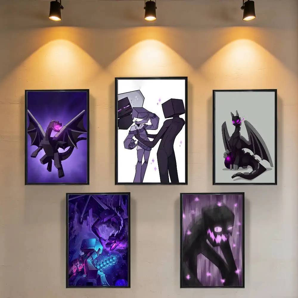 black Ender Dragon game Enderman Poster Prints Wall Art Painting Picture Gift Living Room Bar Restaurant Dec Sticker Large
black Ender Dragon game Enderman Poster Prints Wall Art Painting Picture Gift Living Room Bar Restaurant Dec Sticker Large