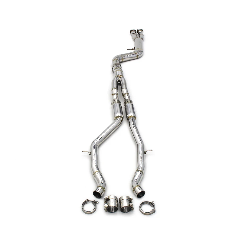 AUTO Single Mid Pipe for BMW M3/M4 F80/F82 S55 3.0T 2014-2018 High Quality Car Exhaust Pipes
AUTO Single Mid Pipe for BMW M3/M4 F80/F82 S55 3.0T 2014-2018 High Quality Car Exhaust Pipes