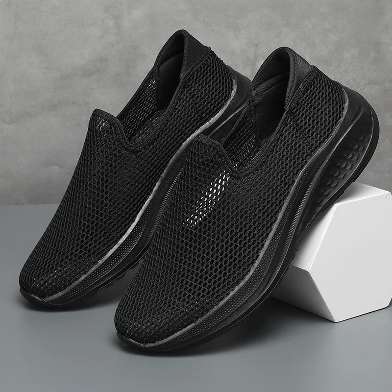 Mesh Sneakers for Men Breathable Slip on Outdoor Walking Shoes Soft Sole Lightweight Comfortable Loafers Plus Size Men's Shoes
Mesh Sneakers for Men Breathable Slip on Outdoor Walking Shoes Soft Sole Lightweight Comfortable Loafers Plus Size Men's Shoes