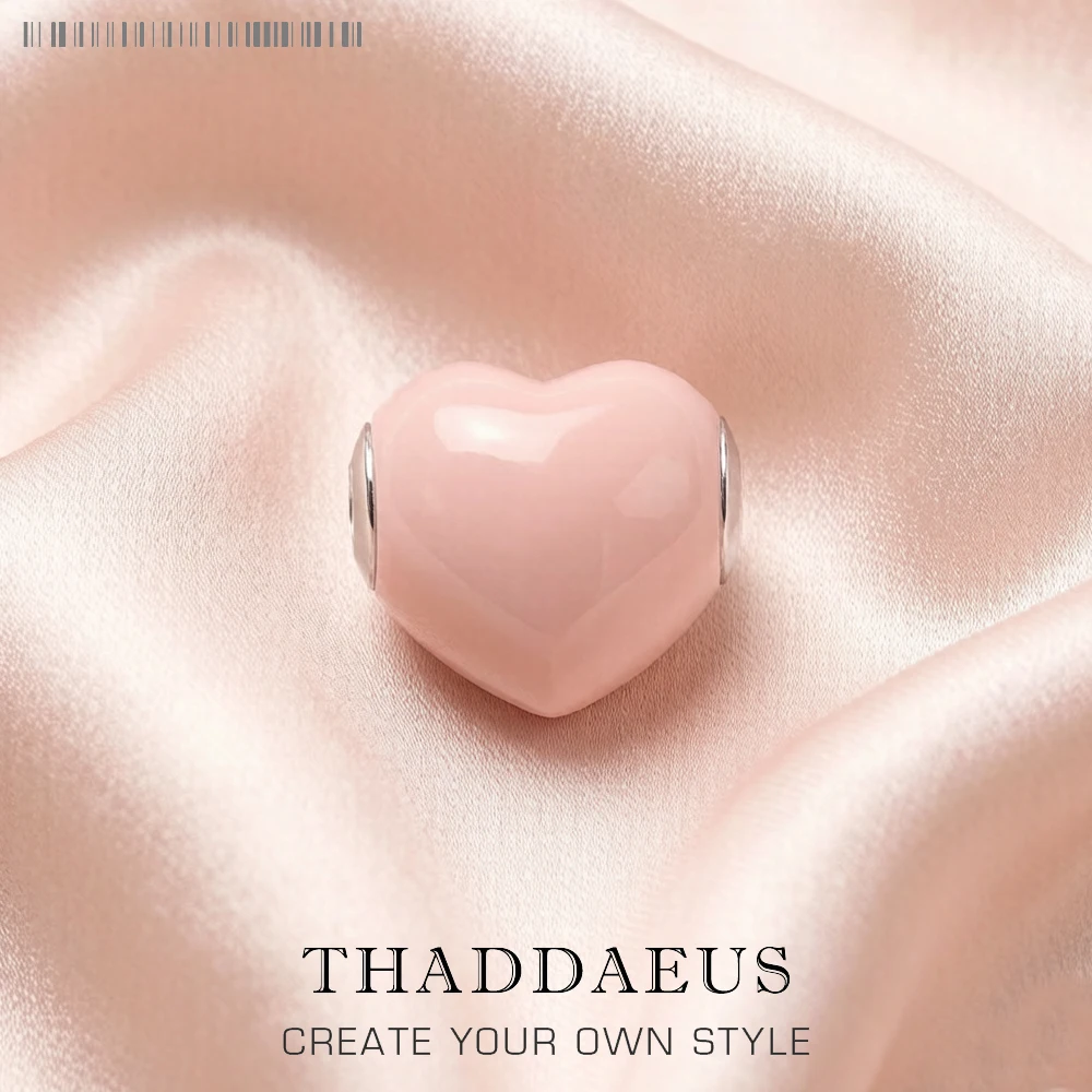 Beads Pink Heart 925 Sterling Silver Charm European DIY Jewelry Accessorie Romantic Gift For Women
Beads Pink Heart 925 Sterling Silver Charm European DIY Jewelry Accessorie Romantic Gift For Women