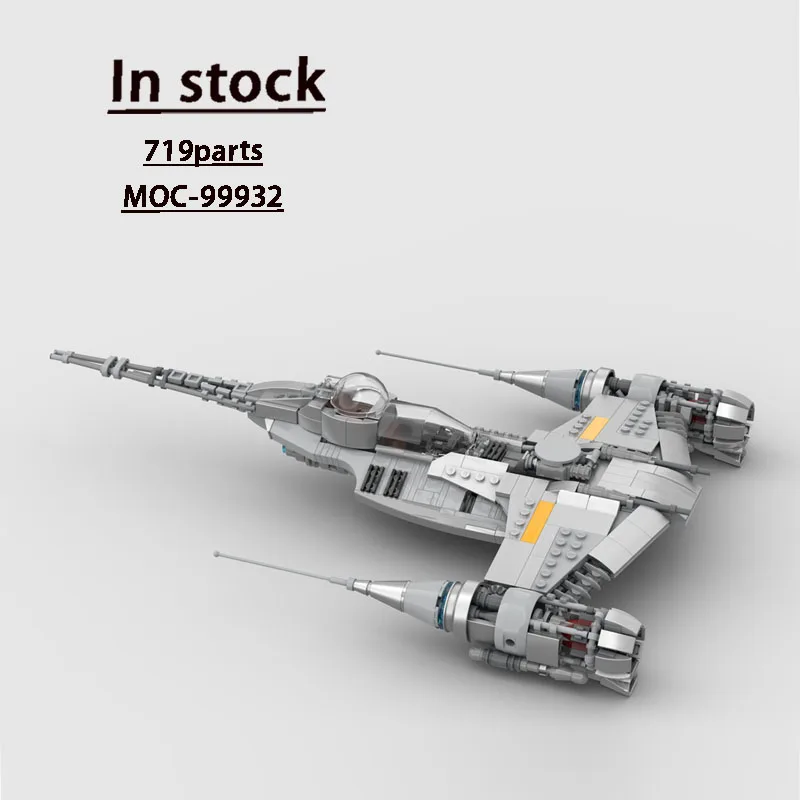 MOC-99932 Movie Series Starfighter Building Blocks Model 719 PartsMOC Creative Boys Kids Birthday Building Blocks Toy Gifts
MOC-99932 Movie Series Starfighter Building Blocks Model 719 PartsMOC Creative Boys Kids Birthday Building Blocks Toy Gifts