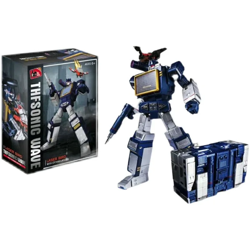 Children's toy transformation robot THF-01 sound wave JMP-13 diamond TAKARA laser bird model
Children's toy transformation robot THF-01 sound wave JMP-13 diamond TAKARA laser bird model