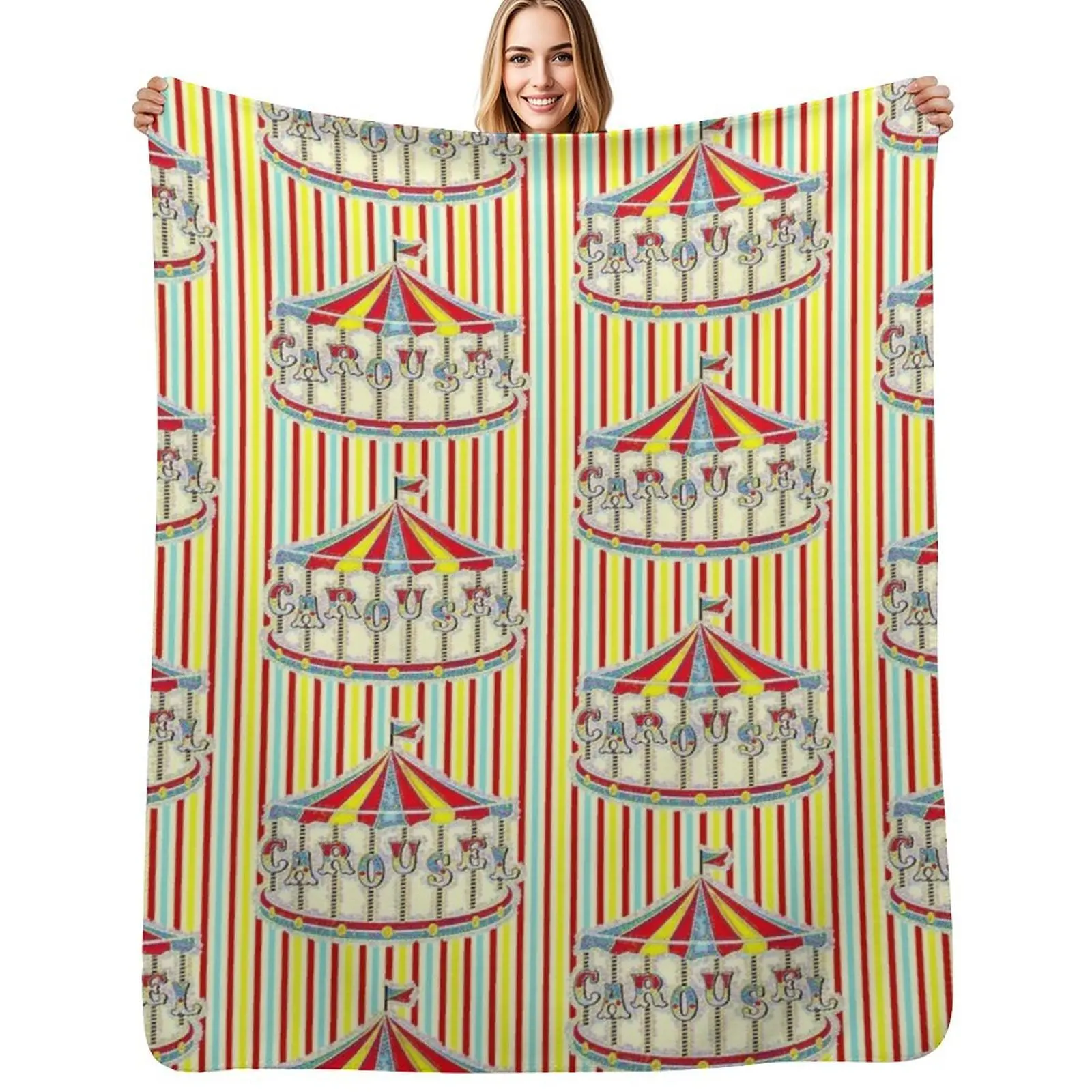 CAROUSEL STRIPES Throw Blanket Stuffeds Soft Luxury For Sofa Thin Blankets
CAROUSEL STRIPES Throw Blanket Stuffeds Soft Luxury For Sofa Thin Blankets