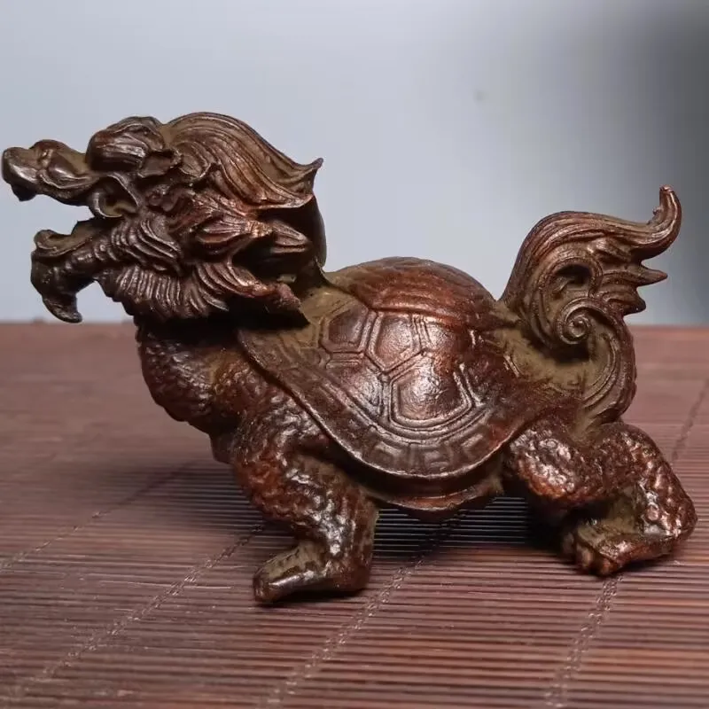 Metal Money Turtle Statue Miniature Copper Dragon Turtle Sculpture Chinese Modern Art Sculpture Home Feng Shui Decoration Crafts
Metal Money Turtle Statue Miniature Copper Dragon Turtle Sculpture Chinese Modern Art Sculpture Home Feng Shui Decoration Crafts