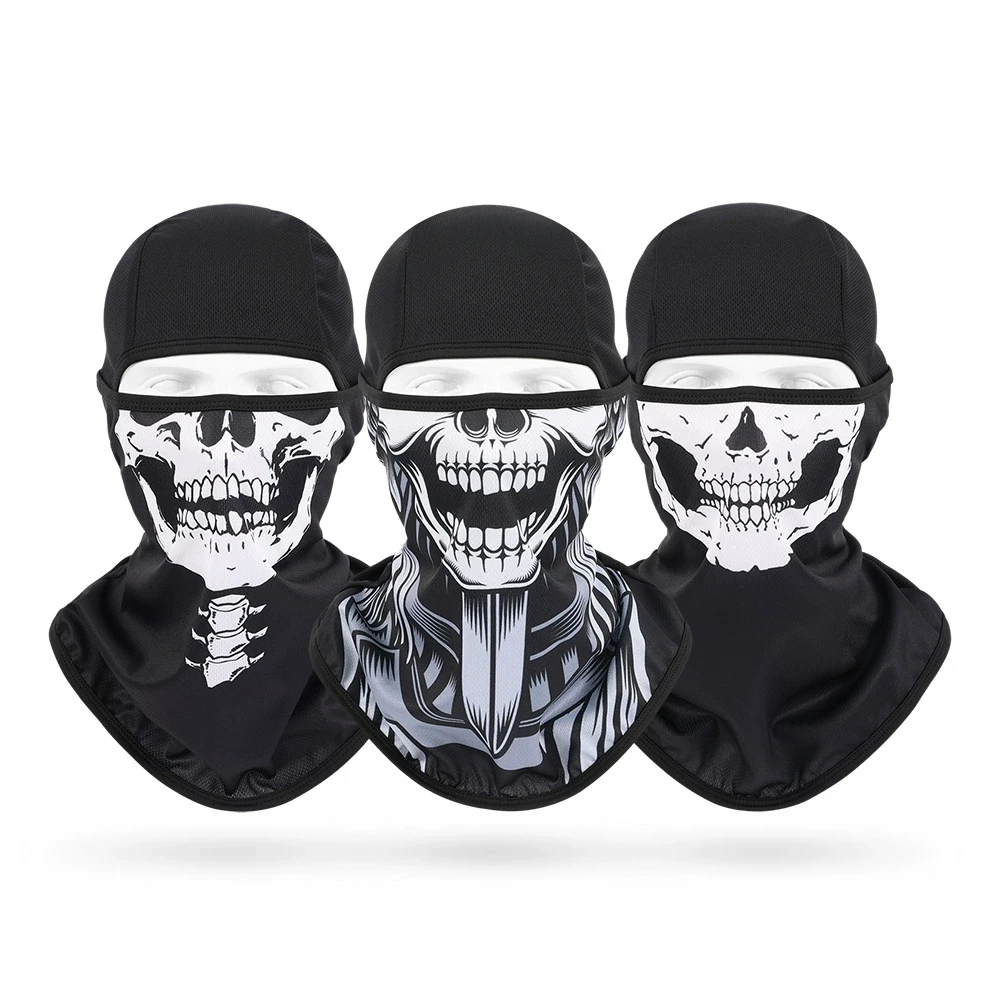 Fashion Skull Head Cover Breathable Dustproof Hiking Fishing Cycling Head Face Neck Protection Unisex Multifunctional Balaclava
Fashion Skull Head Cover Breathable Dustproof Hiking Fishing Cycling Head Face Neck Protection Unisex Multifunctional Balaclava