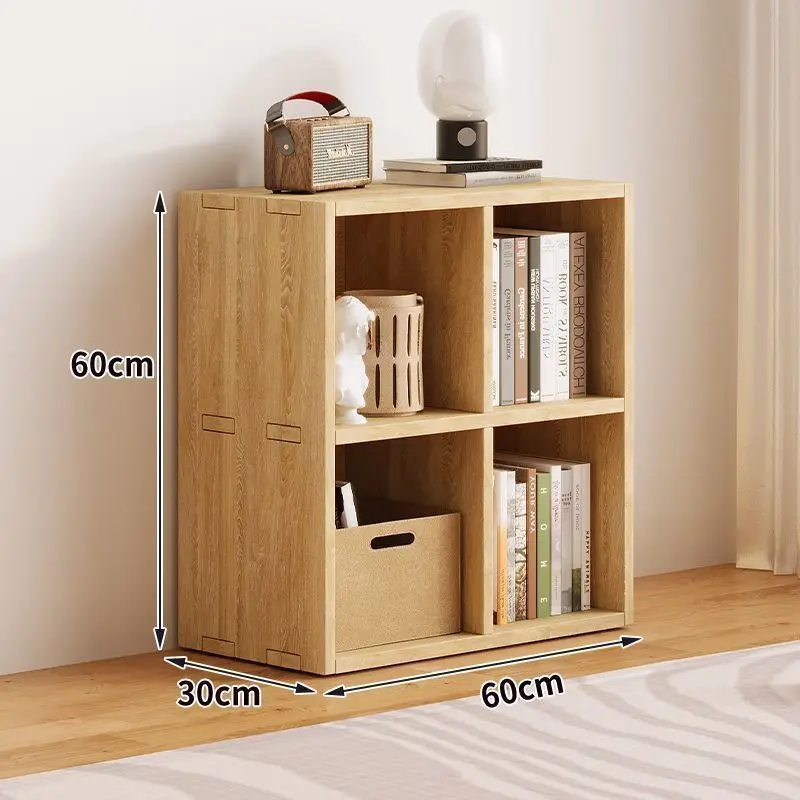 Solid wood bookshelves, floor-to-ceiling shelves, free combination of lattice cabinets, children's bookshelves, living room stor
Solid wood bookshelves, floor-to-ceiling shelves, free combination of lattice cabinets, children's bookshelves, living room stor