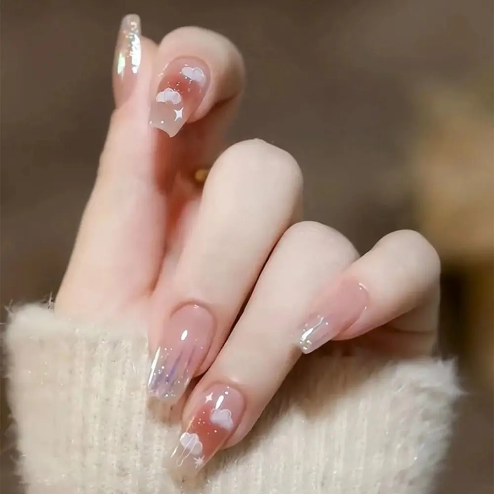Detachable Wearable Manicure Fake Nails Gradients With Glue Press On Nails Bling Easy To Wear Nail Tips for Women and Girls
Detachable Wearable Manicure Fake Nails Gradients With Glue Press On Nails Bling Easy To Wear Nail Tips for Women and Girls