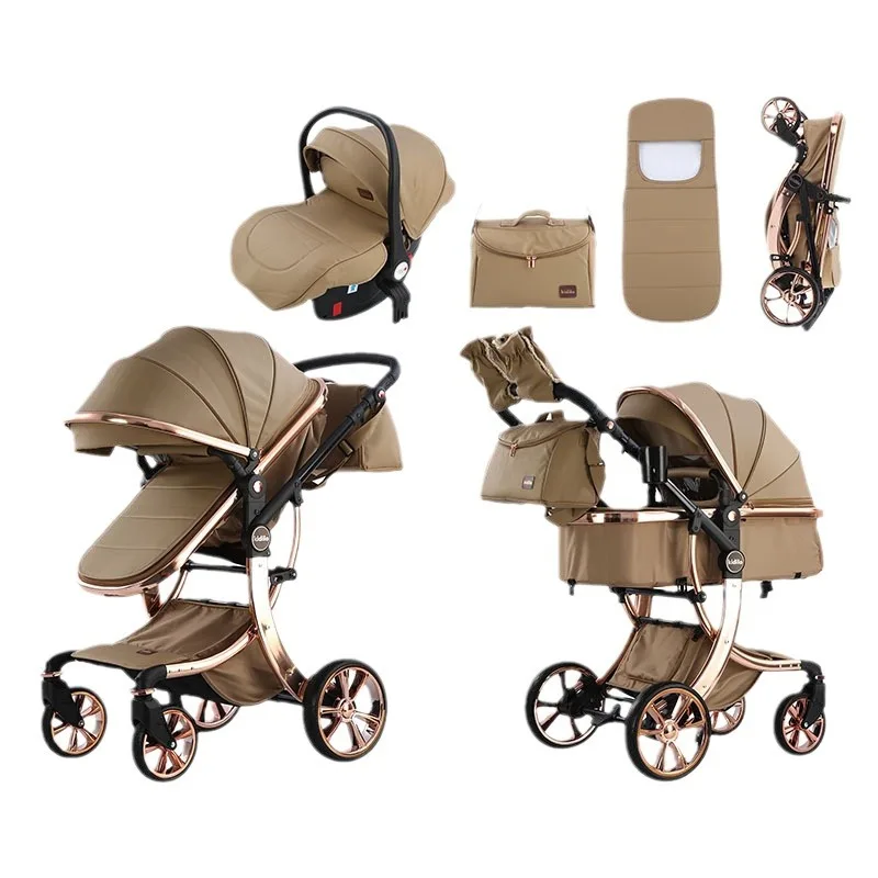 Kidilo baby stroller baby high landscape baby walking artifact 2 in 1 with basket thickened car high landscape
Kidilo baby stroller baby high landscape baby walking artifact 2 in 1 with basket thickened car high landscape