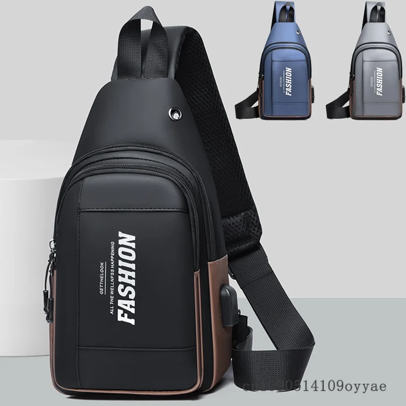 Men's Large Capacity Waterproof Wear-Resistant Nylon Crossbody Chest Bag Fashionable Casual Single Shoulder Bag for Youth
Men's Large Capacity Waterproof Wear-Resistant Nylon Crossbody Chest Bag Fashionable Casual Single Shoulder Bag for Youth