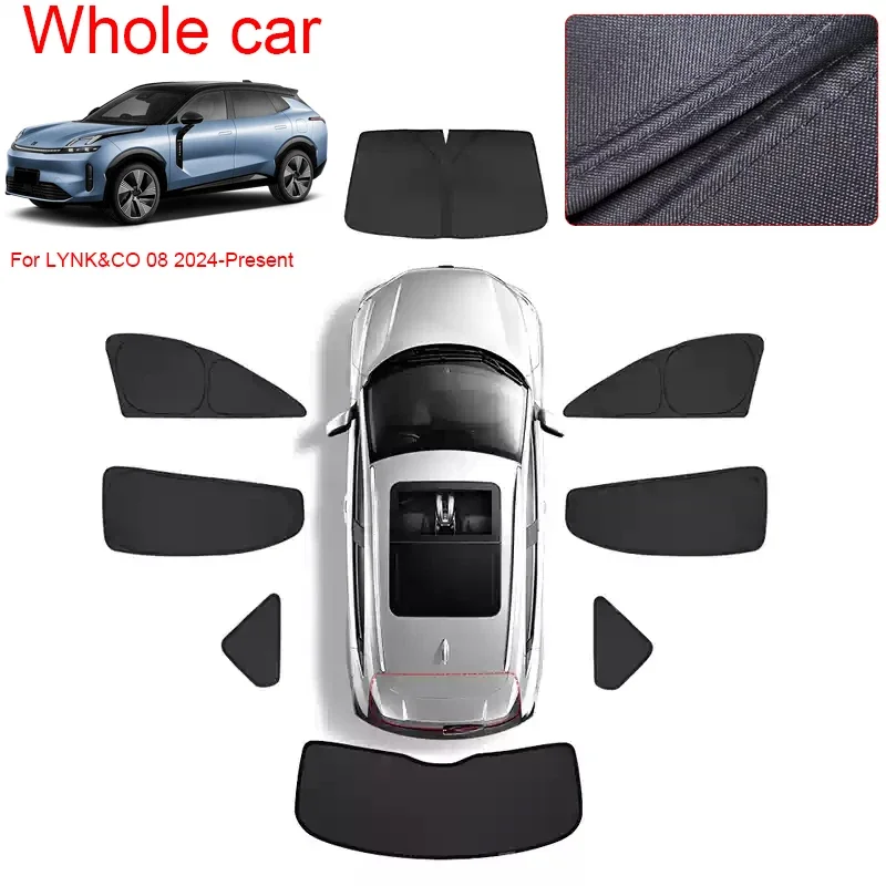 Premium Car-Specific Privacy Sunshade Curtain For LYNK&CO 08 2024-Present Auto Anti-UV Heat Insulation Protect Cover Accessory
Premium Car-Specific Privacy Sunshade Curtain For LYNK&CO 08 2024-Present Auto Anti-UV Heat Insulation Protect Cover Accessory