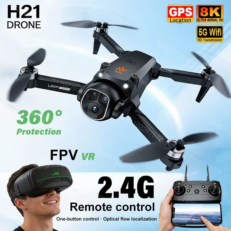 Дрон H21 с двумя камерами 8K HD, бесщеточным двигателем, Wi-Fi, GPS, профессиональная аэрофотосъемка, радиоуправляемый квадрокоптер, игрушка
Дрон H21 с двумя камерами 8K HD, бесщеточным двигателем, Wi-Fi, GPS, профессиональная аэрофотосъемка, радиоуправляемый квадрокоптер, игрушка