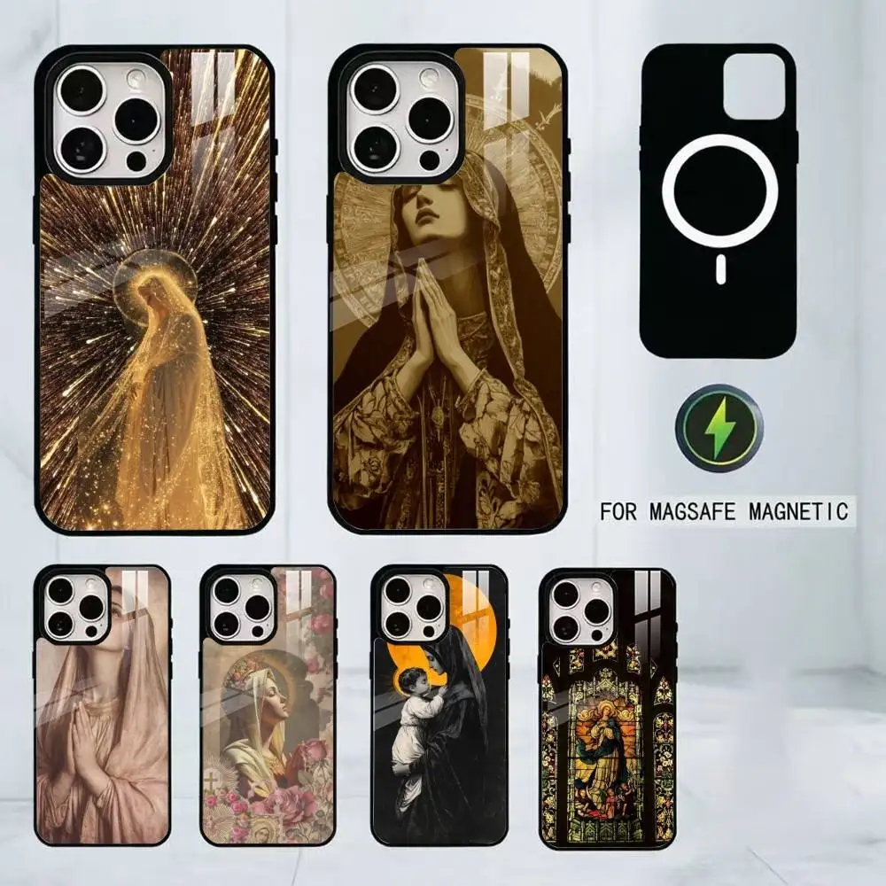 Virgen Mary Virgin Bible Phone Case For iPhone17,16,15,14,13,12,11 Plus,Pro Magnetic with Magsafe Wireless Charging
Virgen Mary Virgin Bible Phone Case For iPhone17,16,15,14,13,12,11 Plus,Pro Magnetic with Magsafe Wireless Charging