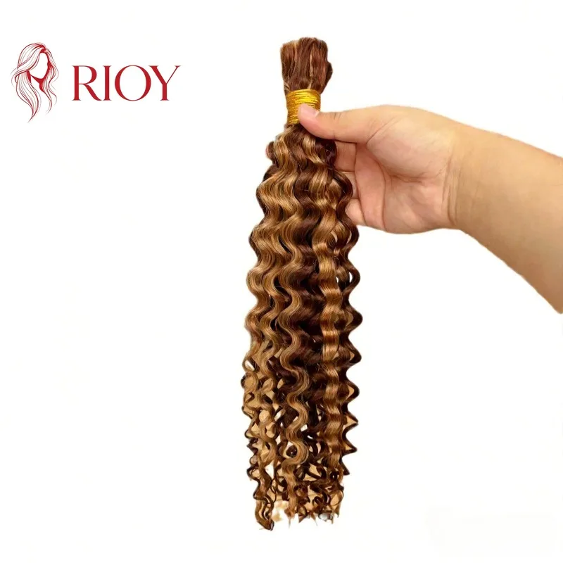 10-24 Inch P6/27# Deep Curl Bulk Human Hair Unwefted Virgin Hair for Black Women Hand Braiding Daily Styling 100% Unprocessed
10-24 Inch P6/27# Deep Curl Bulk Human Hair Unwefted Virgin Hair for Black Women Hand Braiding Daily Styling 100% Unprocessed