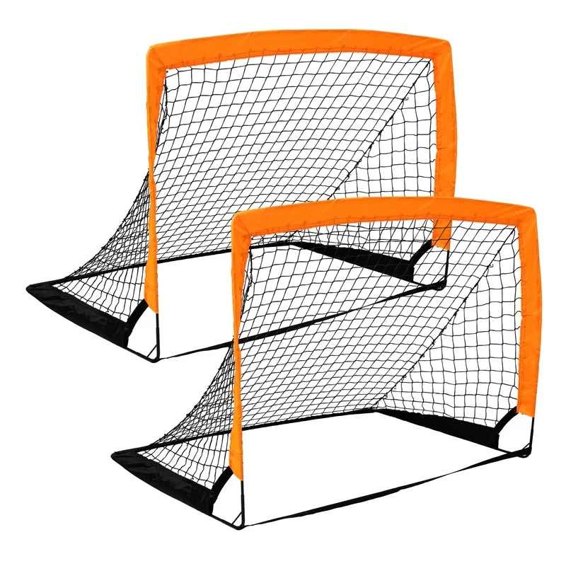 2-Pack Portable Soccer Goals for Kids & Adults, Outdoor Backyard Training Goals
2-Pack Portable Soccer Goals for Kids & Adults, Outdoor Backyard Training Goals